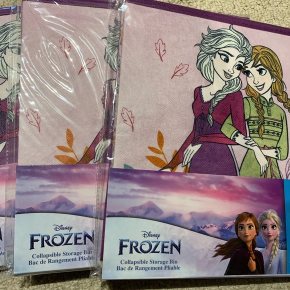 Disney Frozen storage cubes 10 inch - Picture 1 of 1